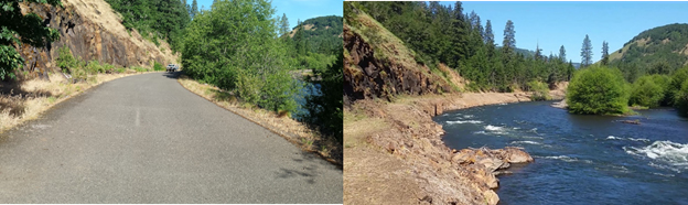 Klickitat Watershed Enhancement Project - before &amp; after